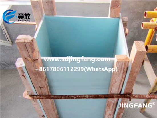 Encofrado de columnas de PVC