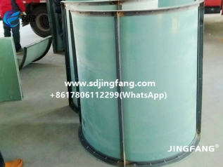 Encofrado de columnas de PVC, aplicado a columnas redondas o cuadradas