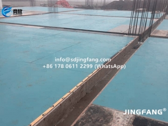 Tableros de encofrado de hormigón de plástico sólido de PVC