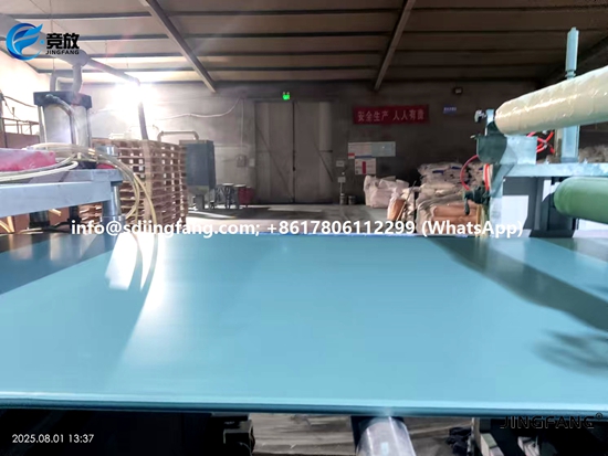 Tablero de espuma de PVC verde (6)