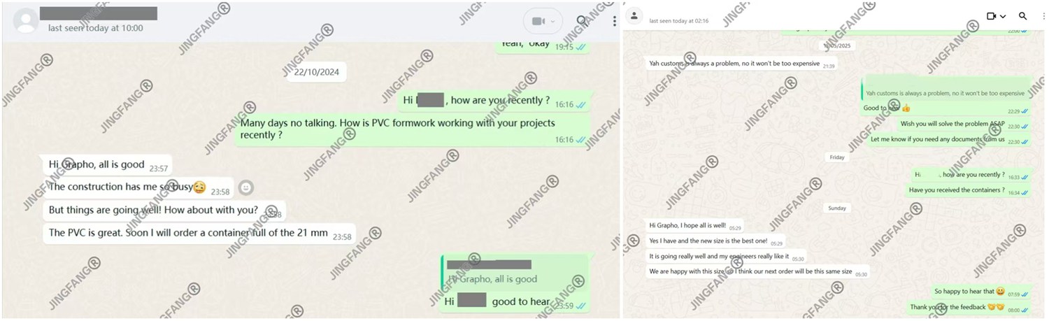 encofrado de plástico PVC (1)